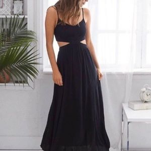 Black aerie maxi dress
